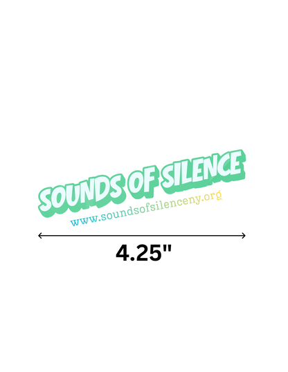 2026 Sounds of Silence Sticker