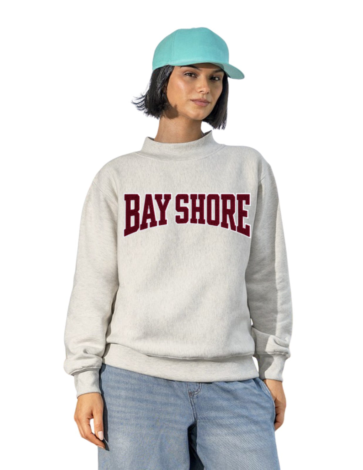 The Varsity Mock Neck